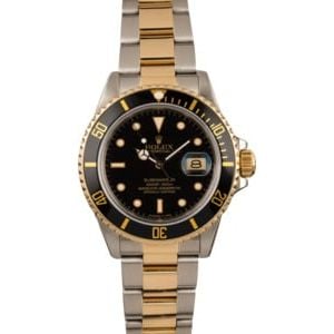 Pre Owned Rolex Submariner 16803 Timing Bezel