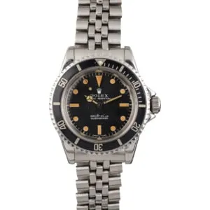 Pre Owned Rolex Submariner 16803 Rubber Bracelet