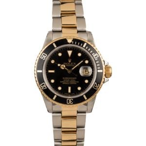 Rolex Submariner 16803 Two Tone Men's Watch