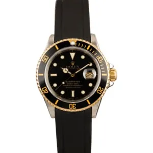 Rolex Submariner 16803 Rubber Bracelet