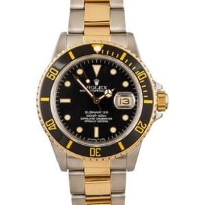 Rolex Submariner 16803 Two-Tone Oyster