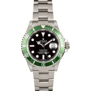 Rolex Submariner 16610LV Green Anniversary