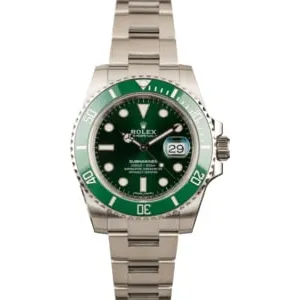 Rolex Submariner Green 116610V Hulk - Factory Stickers