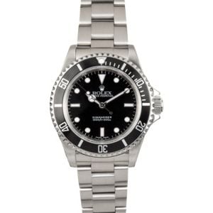 Rolex Submariner No Date Ref 14060 Black