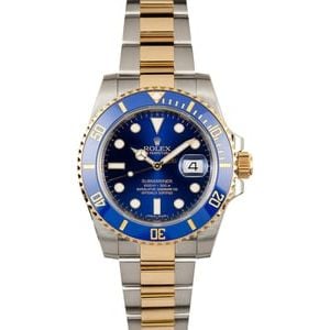 Rolex Mens Submariner Blue 116613 - Certified Pre-Owned