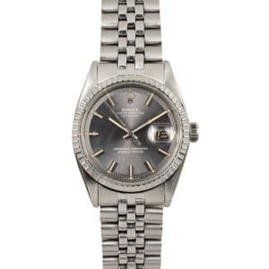 Rolex Vintage Datejust 1603 Slate Dial