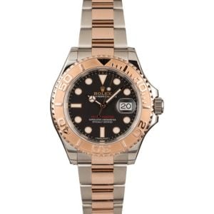 Used Rolex Yacht-Master 116621 Two Tone Everose Oyster Band