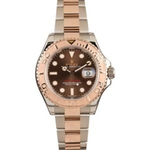 Used Rolex Yacht-Master 116621 Two Tone Everose Oyster