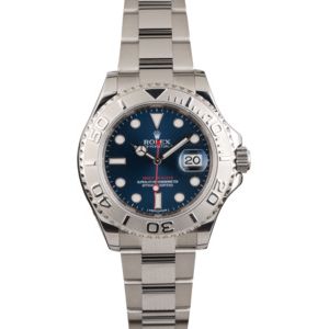 PreOwned Rolex Steel Yacht-Master 116622 Blue Dial