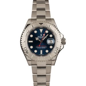 Used Rolex Yacht-Master 116622 Blue Dial Men's Watch