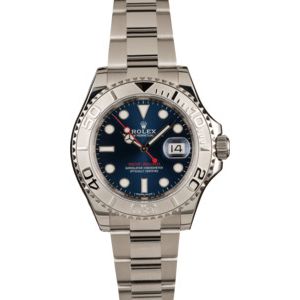 Pre-Owned Rolex Yacht-Master 116622 Platinum Bezel