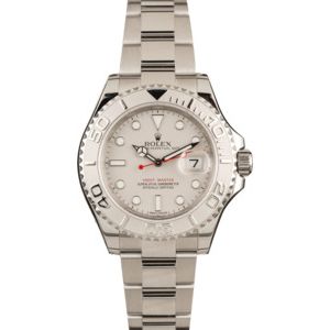 Pre-Owned Rolex Yacht-Master 116622 Steel & Platinum