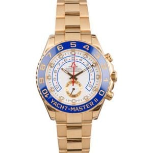 Used Rolex Yacht-Master II Ref 116688 Yellow Gold Oyster