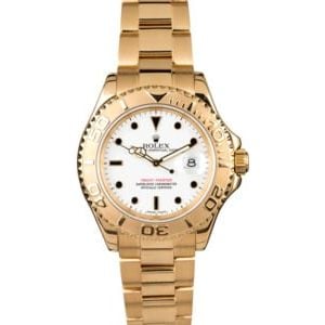 Rolex Yacht-Master 16628 Yellow Gold Oyster Band