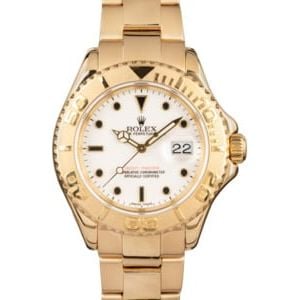 Used Rolex Yachtmaster Yellow Gold 16628