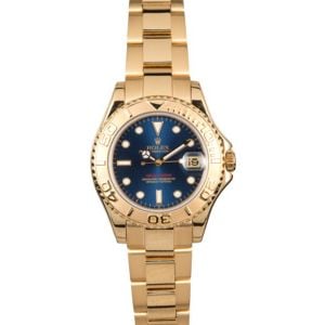 Rolex Yacht-Master 35 Mid-size 168628 Gold