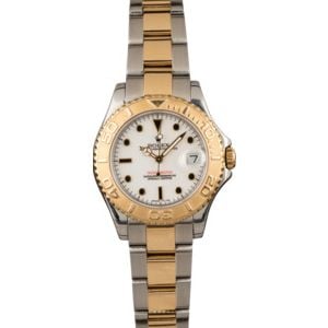 Used Rolex Mid-Size Two Tone 68623 Yachtmaster