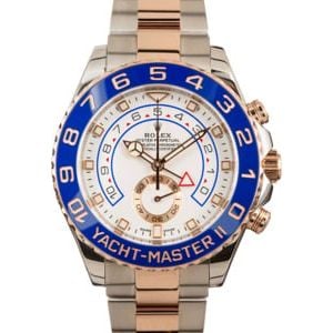 Used Rolex Yacht-Master 116681 Two Tone Everose Gold Oyster