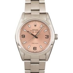 Rolex Air King 14000 Salmon Dial