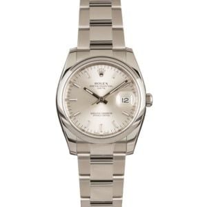 Rolex Date 115200 Certified Pre-Owned