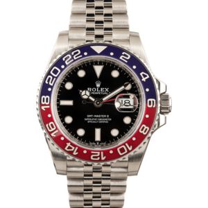 Pre-Owned Rolex GMT-Master II Ref 126710 Ceramic 'Pepsi' Steel Jubilee Bracelet T