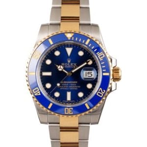 Submariner Rolex 116613LB Sunburst Blue