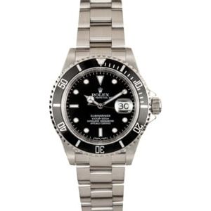 Rolex Submariner Serial Engraved 16610