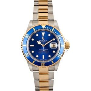 Rolex Submariner Two Tone 16613T