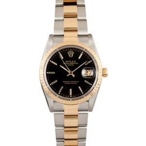 Vintage Rolex Date Stainless and Gold - 15003