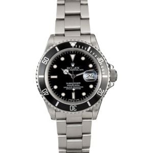 Submariner Rolex 16800 Sapphire Crystal