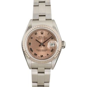 Rolex Datejust 79174 Pink Roman Dial