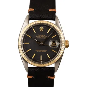 Rolex Vintage Datejust 1601 Black Dial