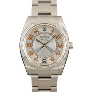 Rolex Air-King 114234 Silver Concentric Dial