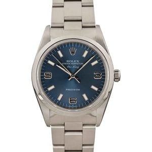 Rolex Air-King 14000 Blue Dial Oyster