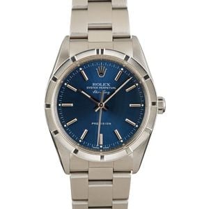 Rolex Air-King 14010 Blue