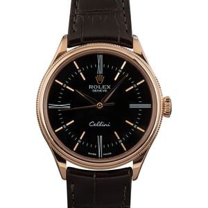 Rolex Cellini 50505 Gold Everose