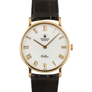 Pre-Owned Rolex Cellini 5112 Roman Dial