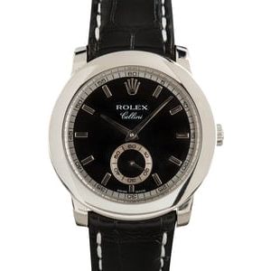 Platinum Rolex Cellini 5241