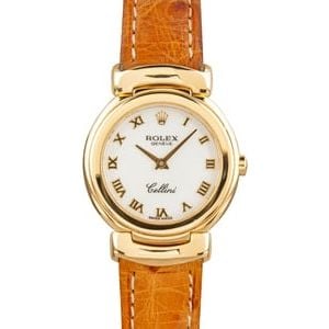 Pre-owned Rolex Cellini Roman Dial