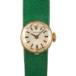 Ladies Rolex Cocktail Chameleon Yellow Gold