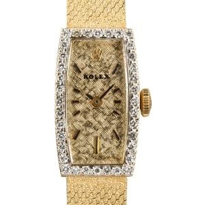 Ladies Vintage Rolex Diamond Cocktail