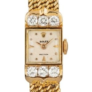 Ladies Rolex Cocktail 18k Yellow Gold