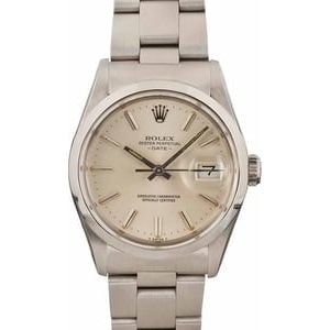 Rolex Date Stainless Steel 15000