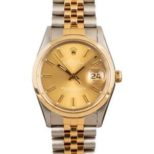 Rolex Date 15003 Two-Tone Jubilee