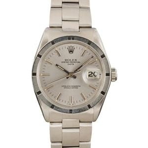 Rolex Date 1501 Silver