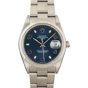 Rolex Date 15200 Blue Dial