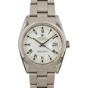 Men's Rolex Date 15200 White Roman Dial