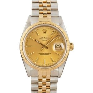 Rolex Date 15223 Two Tone