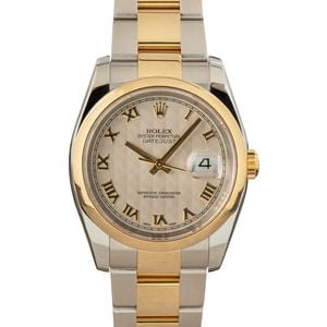 Rolex Datejust 116203 Two Tone Oyster