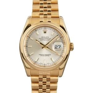 Rolex Datejust 116208 18k Yellow Gold